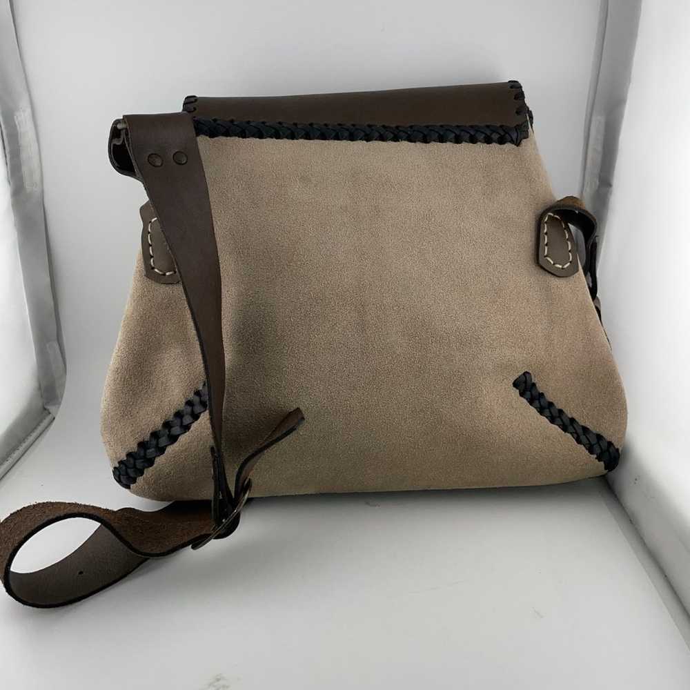 Miguel Rios La Luna Loca Handmade Leather Bag wit… - image 4