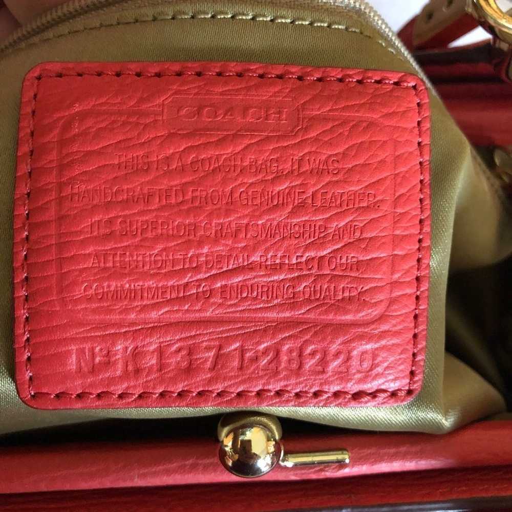 Coach RARE Madison Pinnacle Textures Leather - image 8