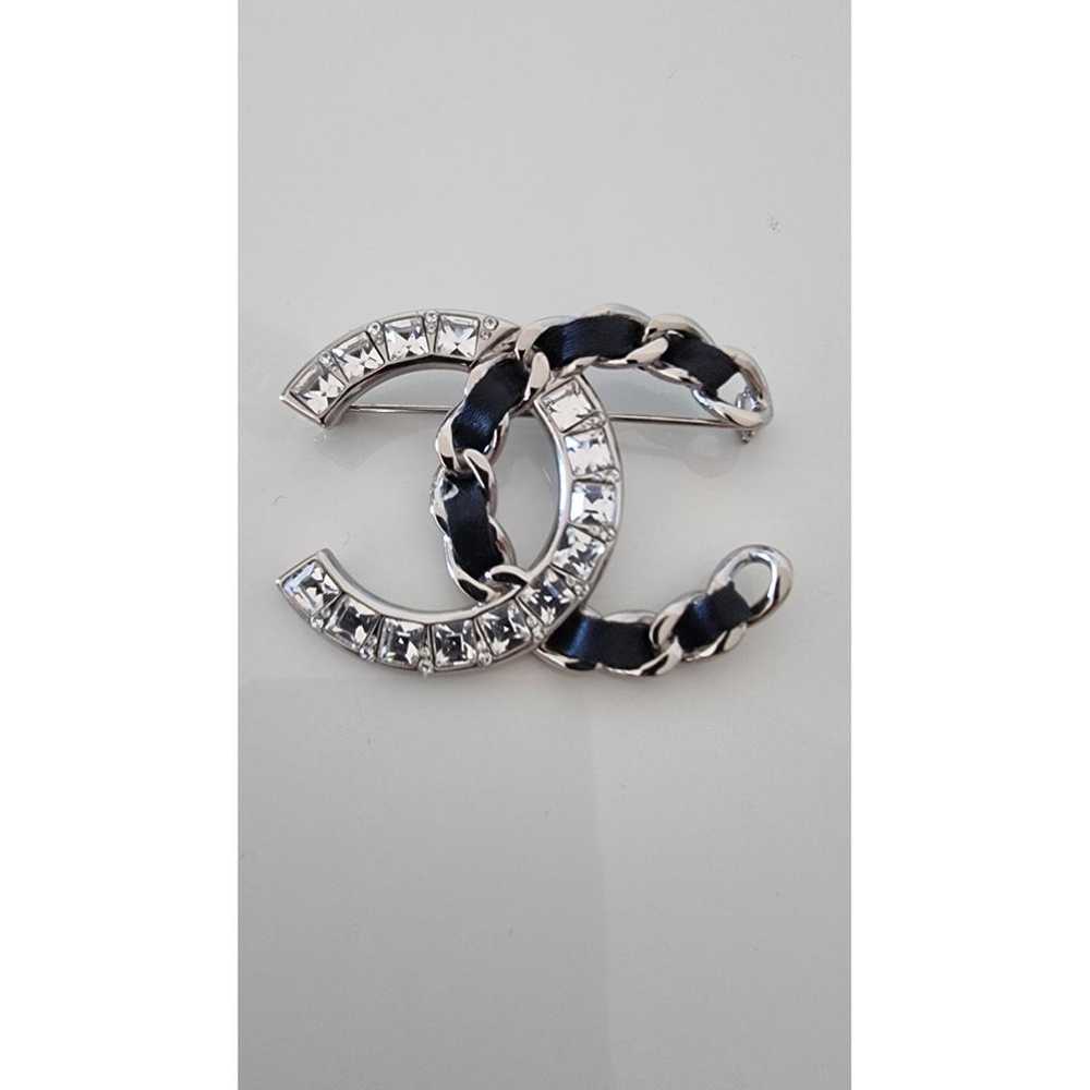Chanel Cc crystal pin & brooche - image 2