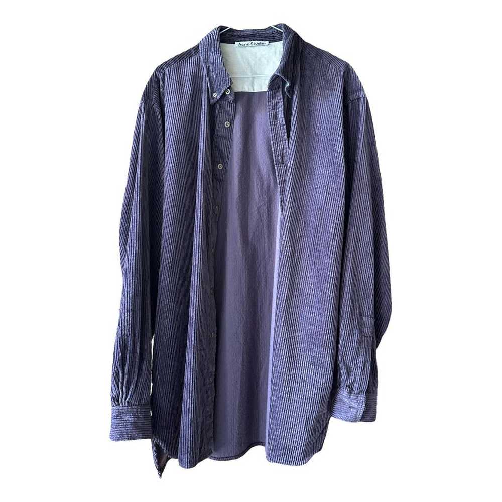 Acne Studios Velvet shirt - image 1