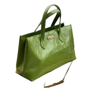 Louis Vuitton Wilshire patent leather handbag