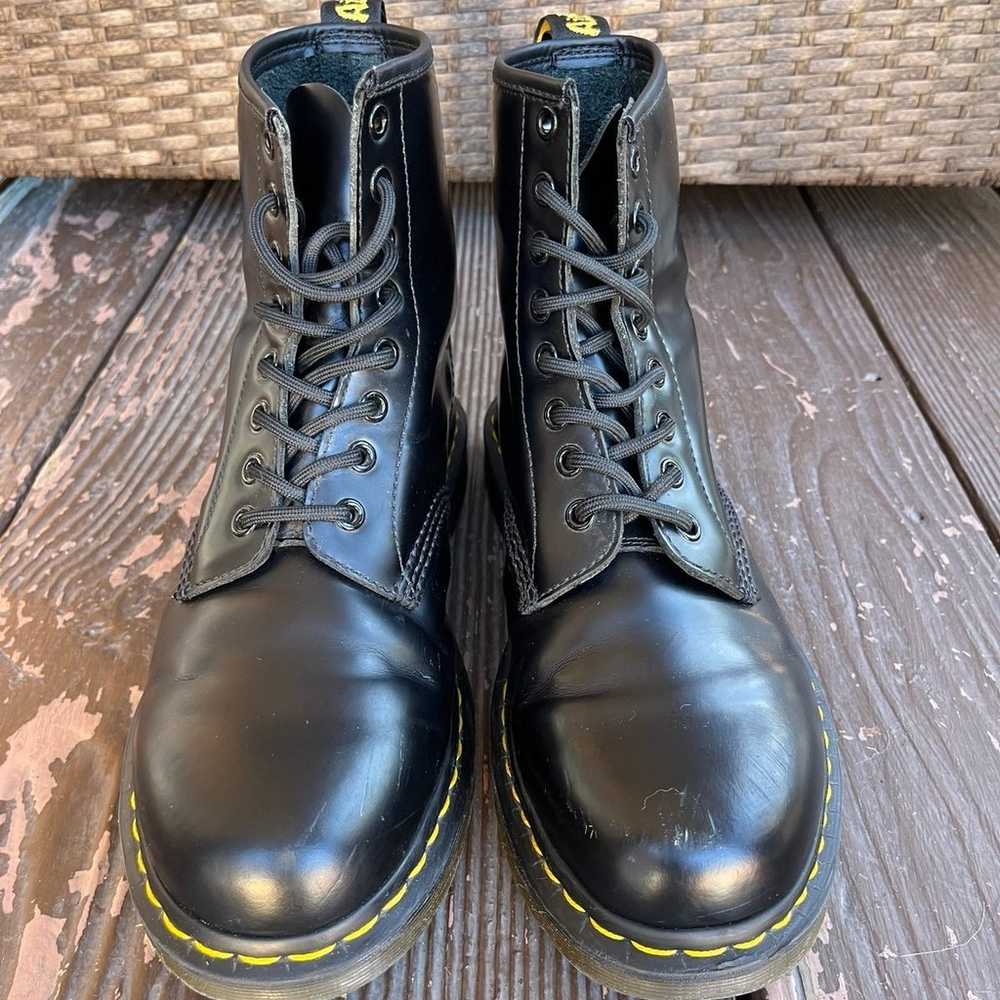 Dr martens 1460 lace up boots women’s Sz 9(men’s … - image 2