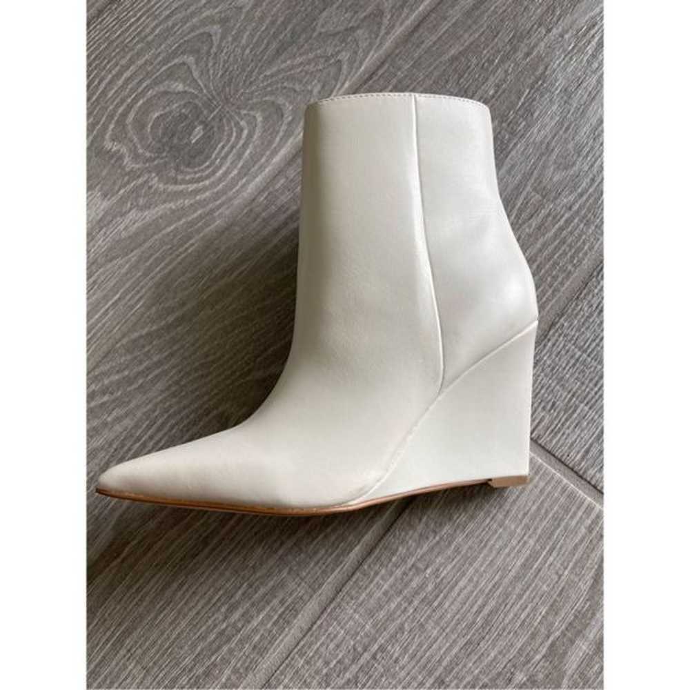 MARC FISHER White Boots Size 6.5 - image 2