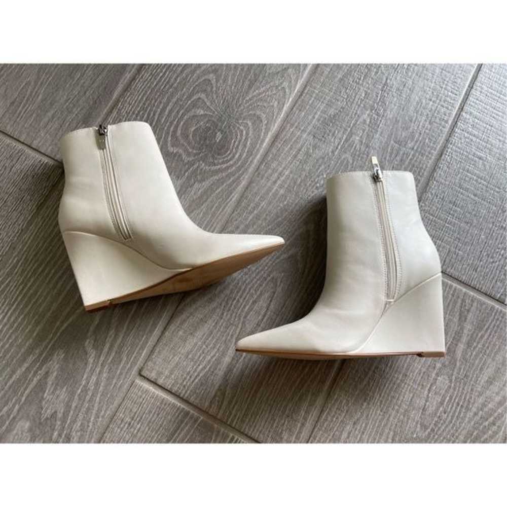 MARC FISHER White Boots Size 6.5 - image 5
