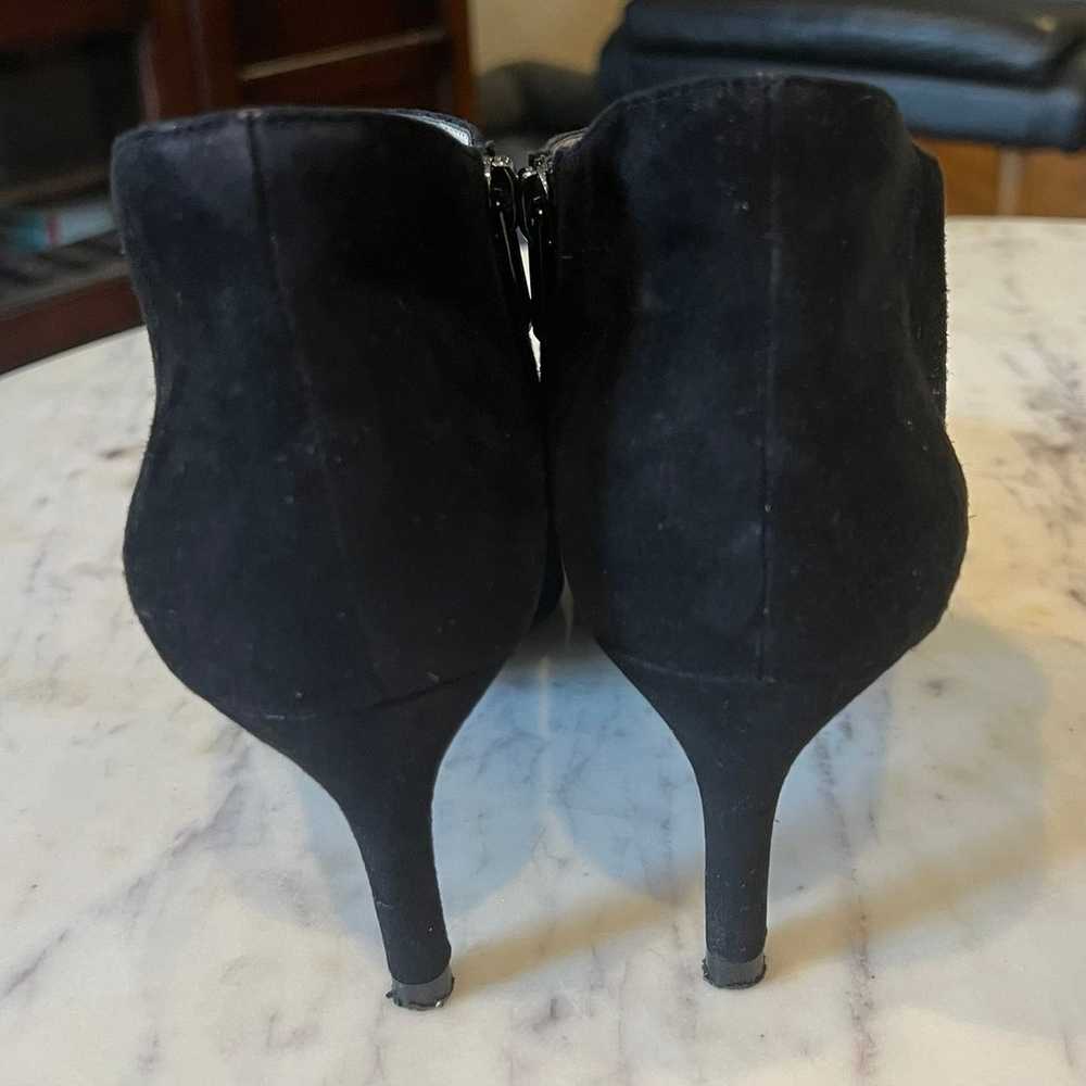 Pelle Moda Black Suede Booties in Box Size 7 - image 6
