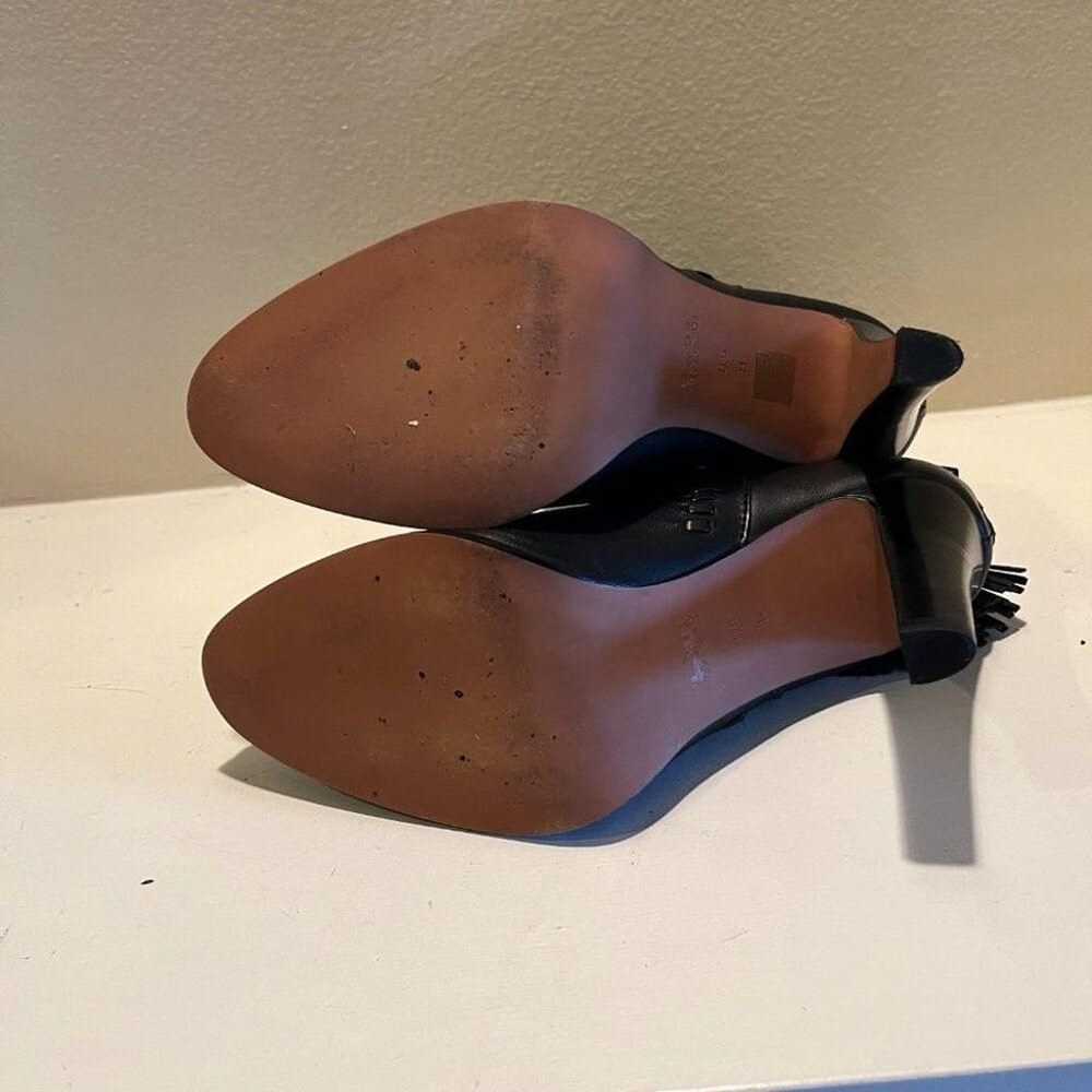 Coach Jessie Napa Leather black heeled booties/bo… - image 6