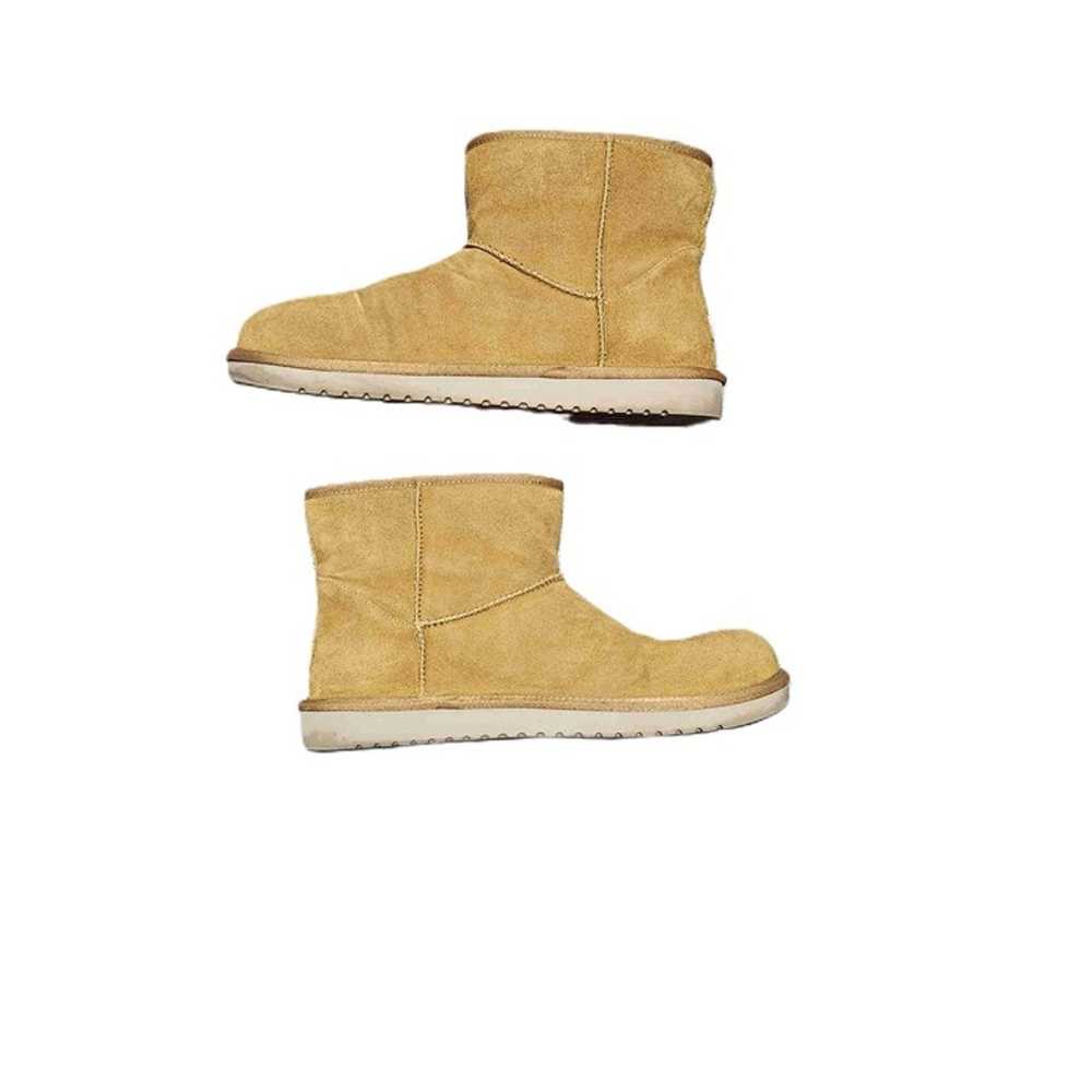 Koolaburra Ugg Womens Tan Suede Bow Boots Size 11 - image 3