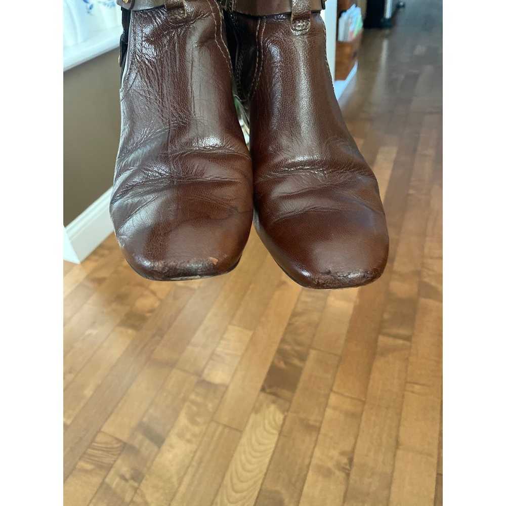 Tory Burch riding boots brown size 7 - image 10
