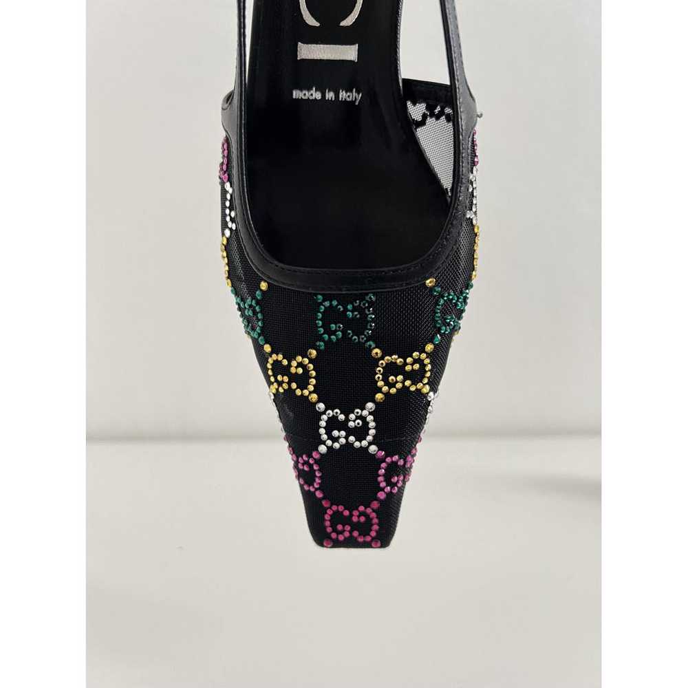 Gucci Glitter heels - image 10