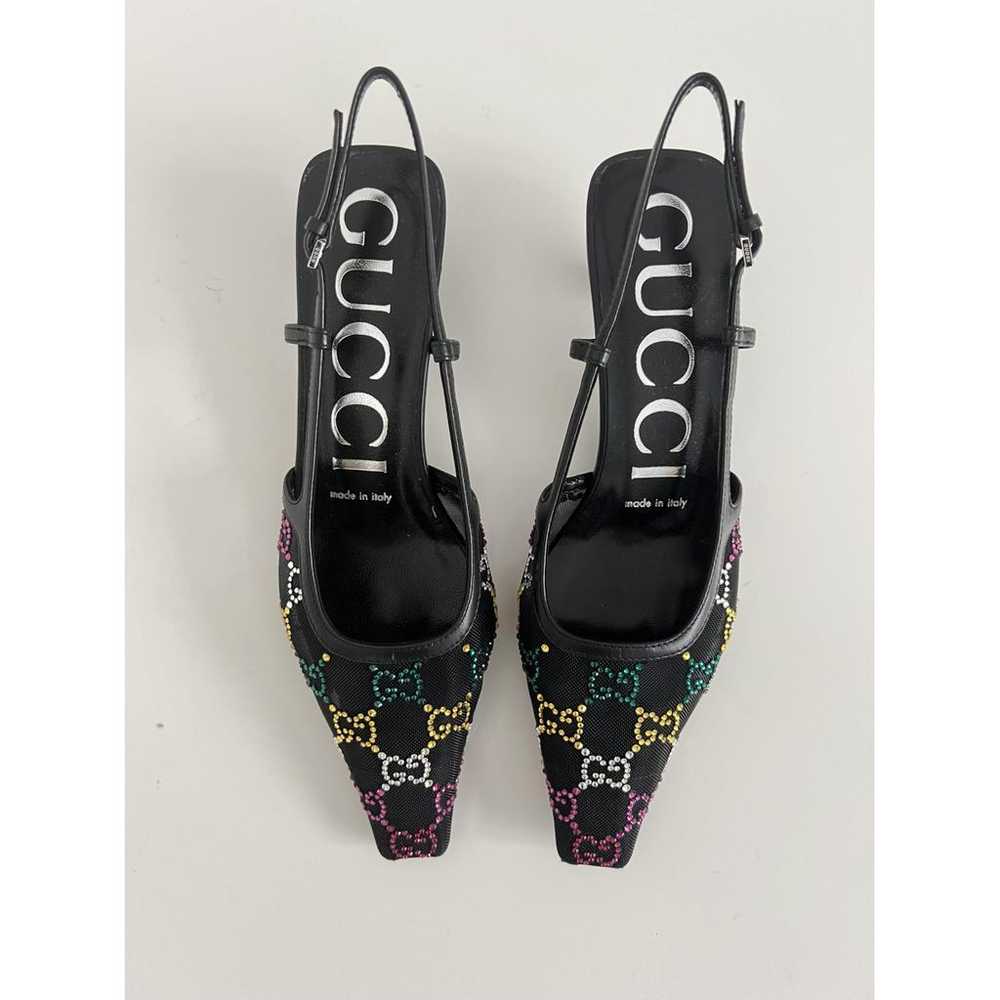Gucci Glitter heels - image 8