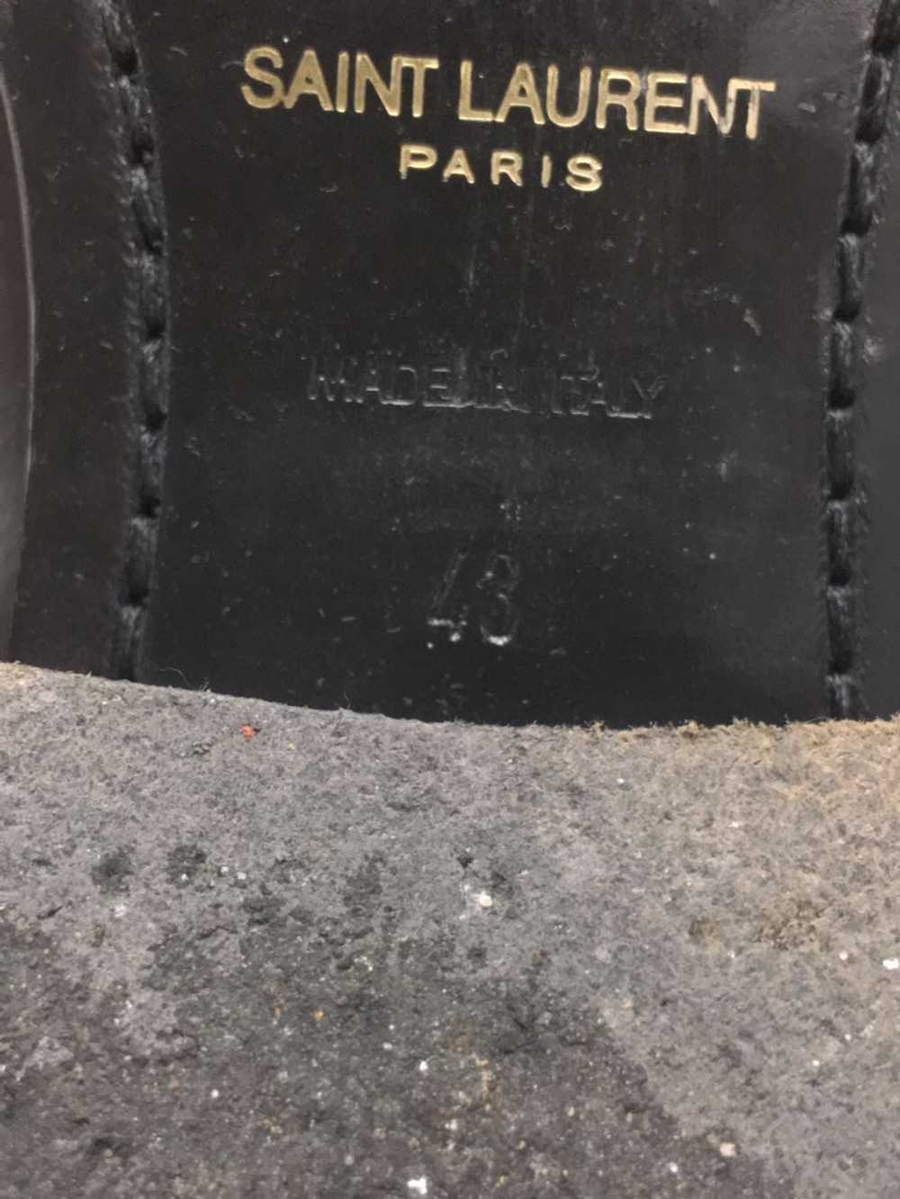 Saint Laurent Side Gore Boots/43/Blk/Leather/5794… - image 5