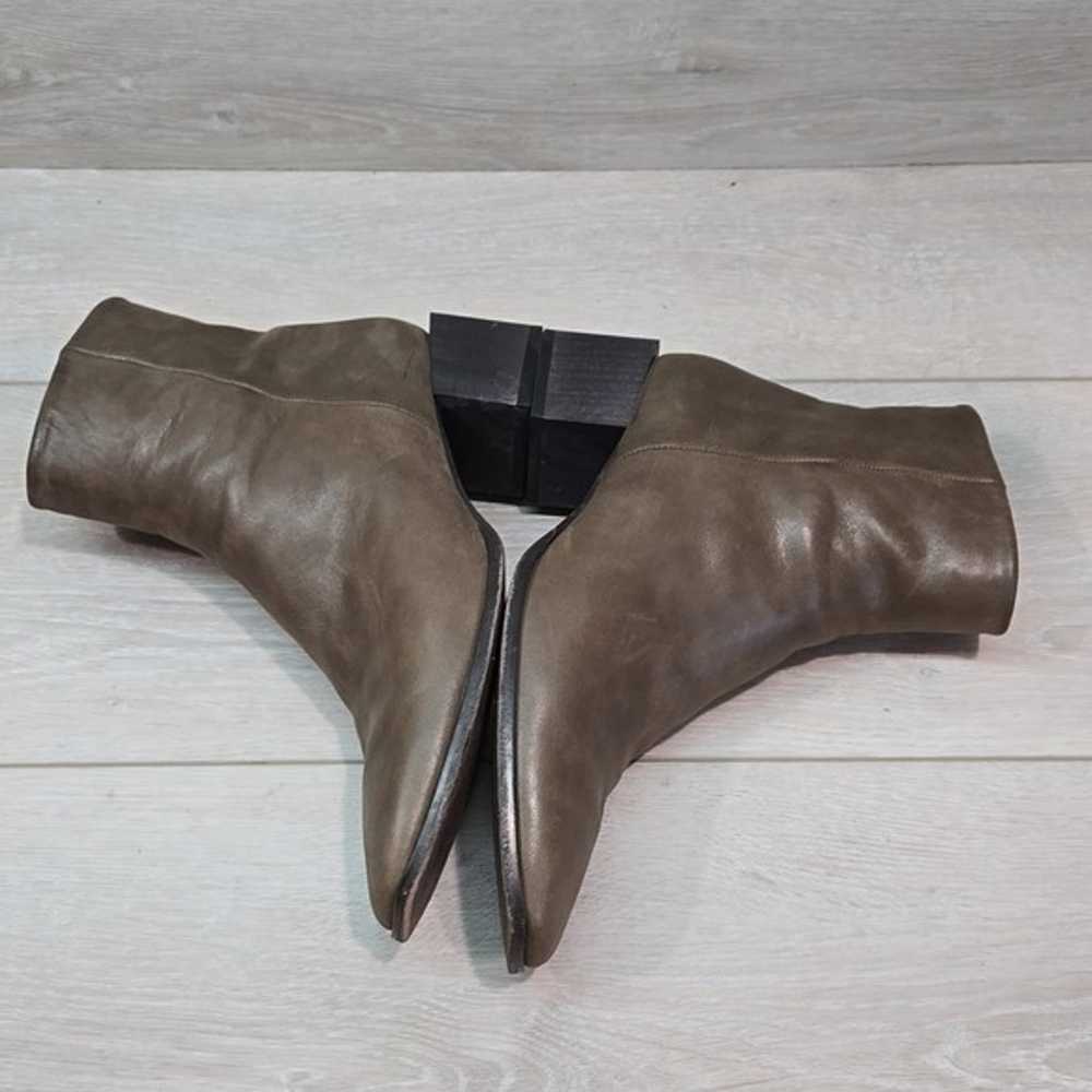Coclico Women Ankle Leather Heels Pain shoes sz 3… - image 10