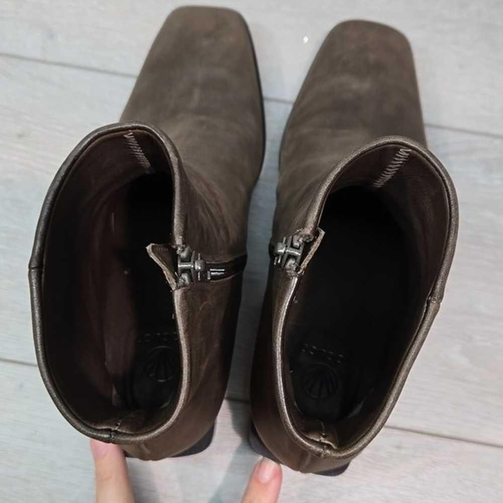 Coclico Women Ankle Leather Heels Pain shoes sz 3… - image 8