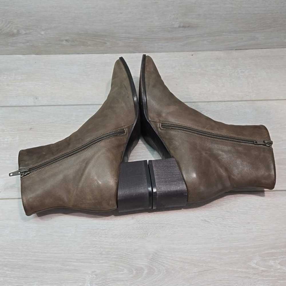 Coclico Women Ankle Leather Heels Pain shoes sz 3… - image 9