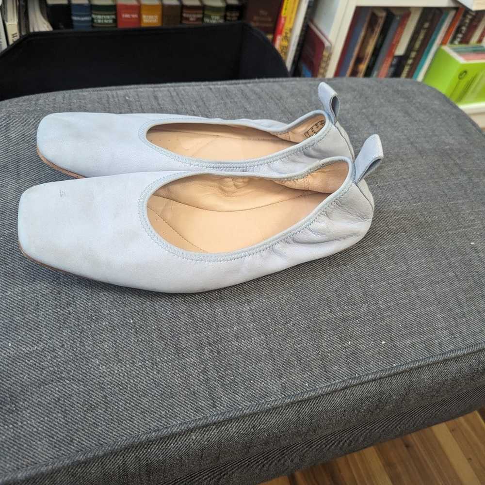 Clarks Baby Blue Ballet Flats size 9 - image 3