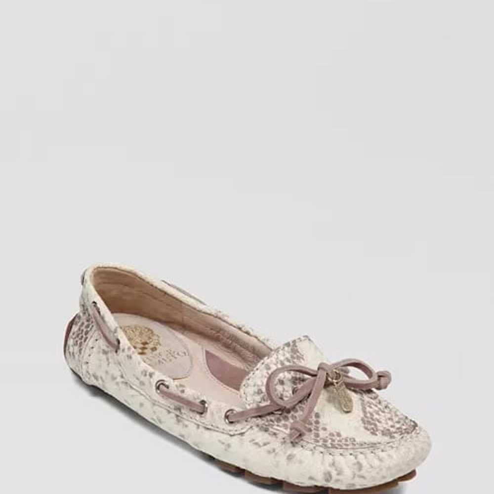 Vince Camuto Driving Moccasin Flat Pink Leather S… - image 8