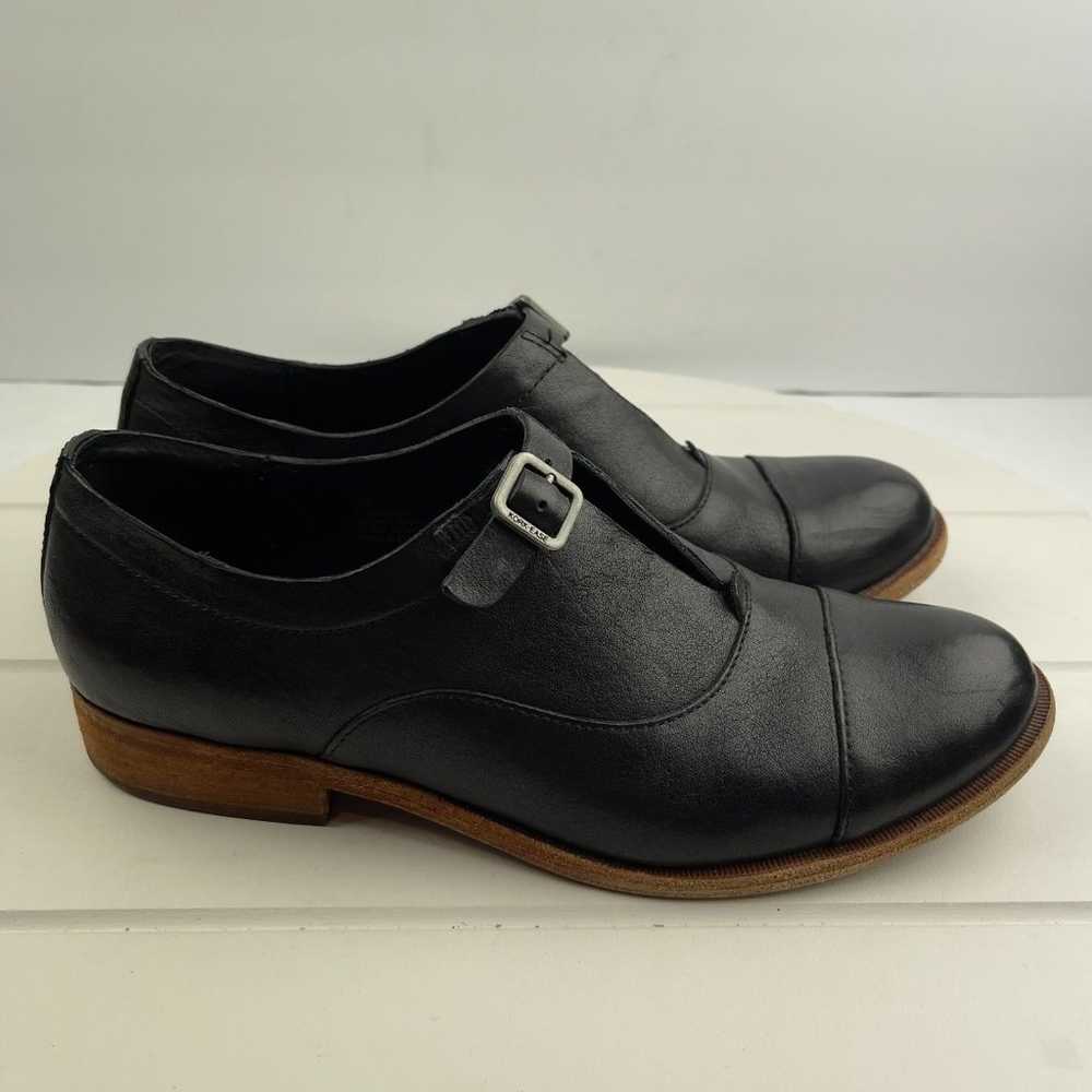 Kork-Ease Niseda Leather Black Shoes Womens Size … - image 1
