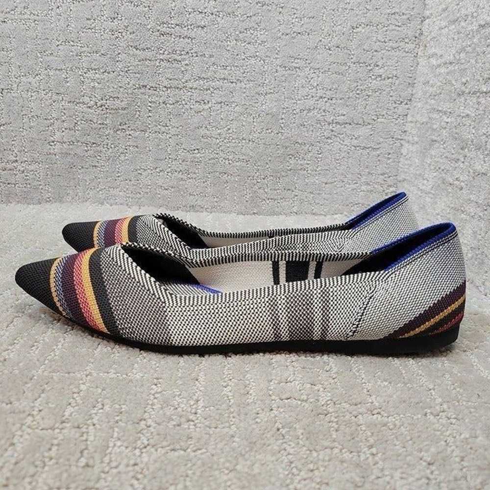 Rothys The Point Women's Size 11 US Inverse Strip… - image 3