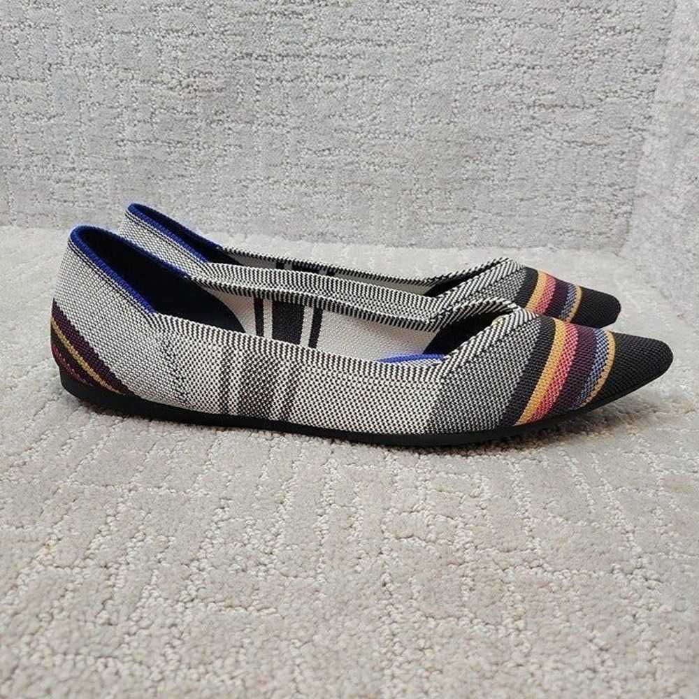 Rothys The Point Women's Size 11 US Inverse Strip… - image 5