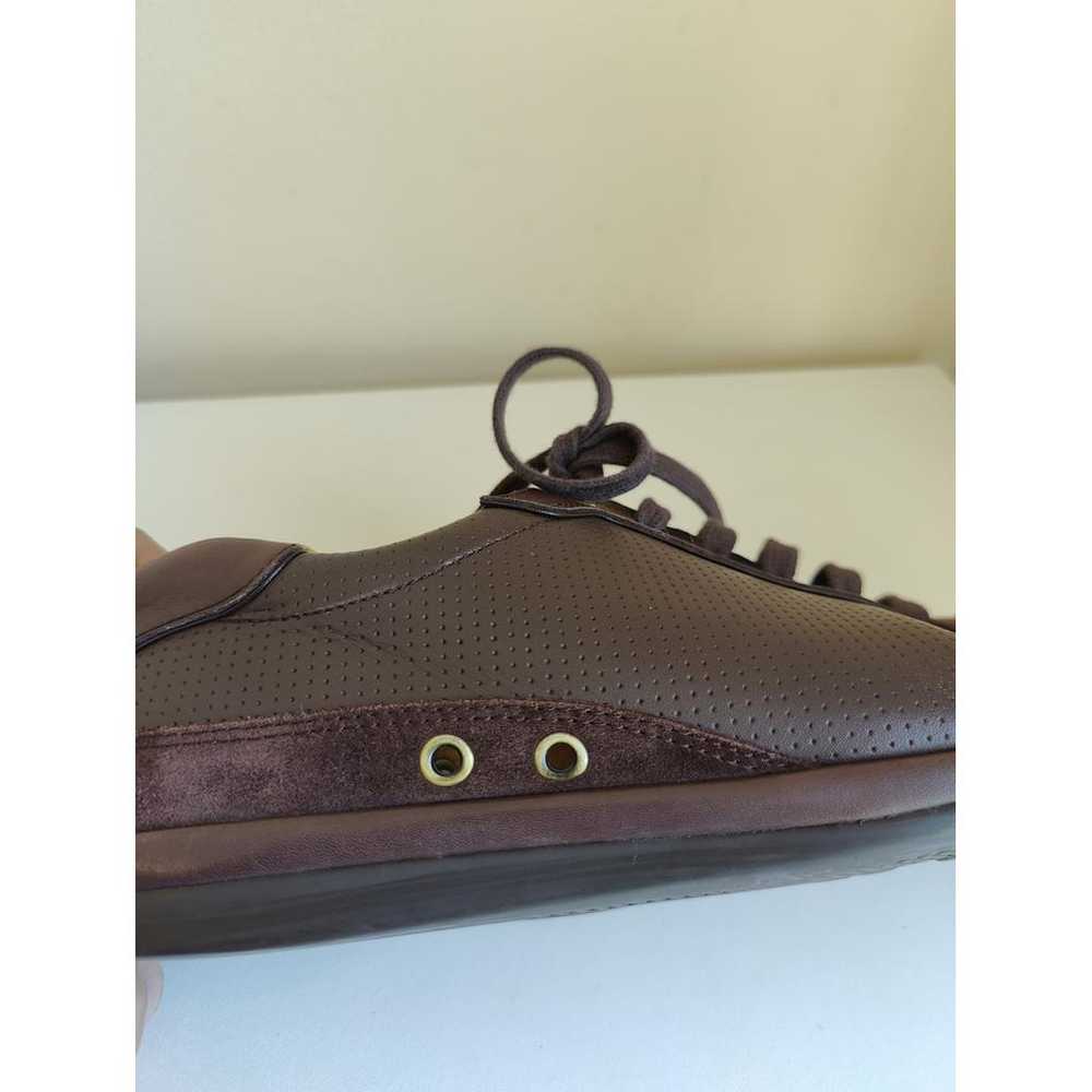 Bally Leather low trainers - image 10