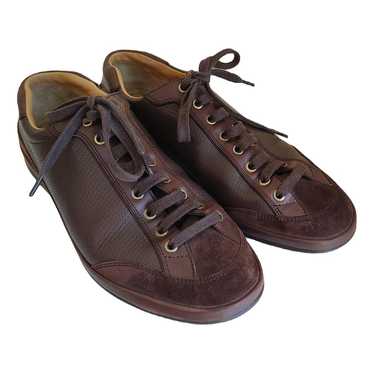 Bally Leather low trainers - image 1