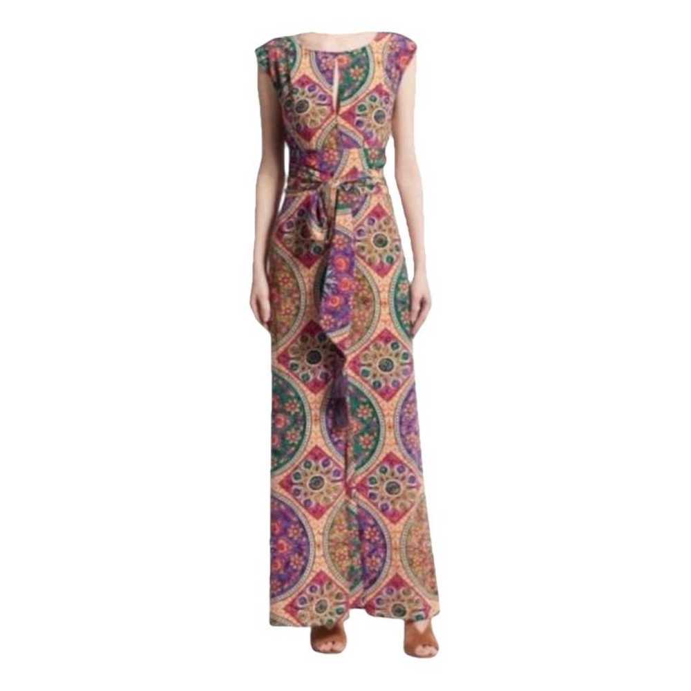 Calypso St Barth Silk Maxi Dress Gem