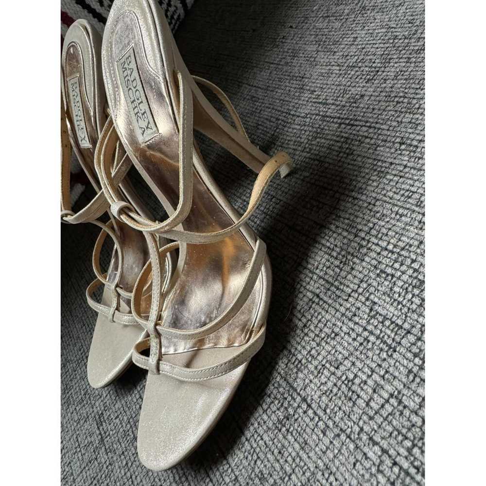 Badgley Mischka Leather heels - image 2