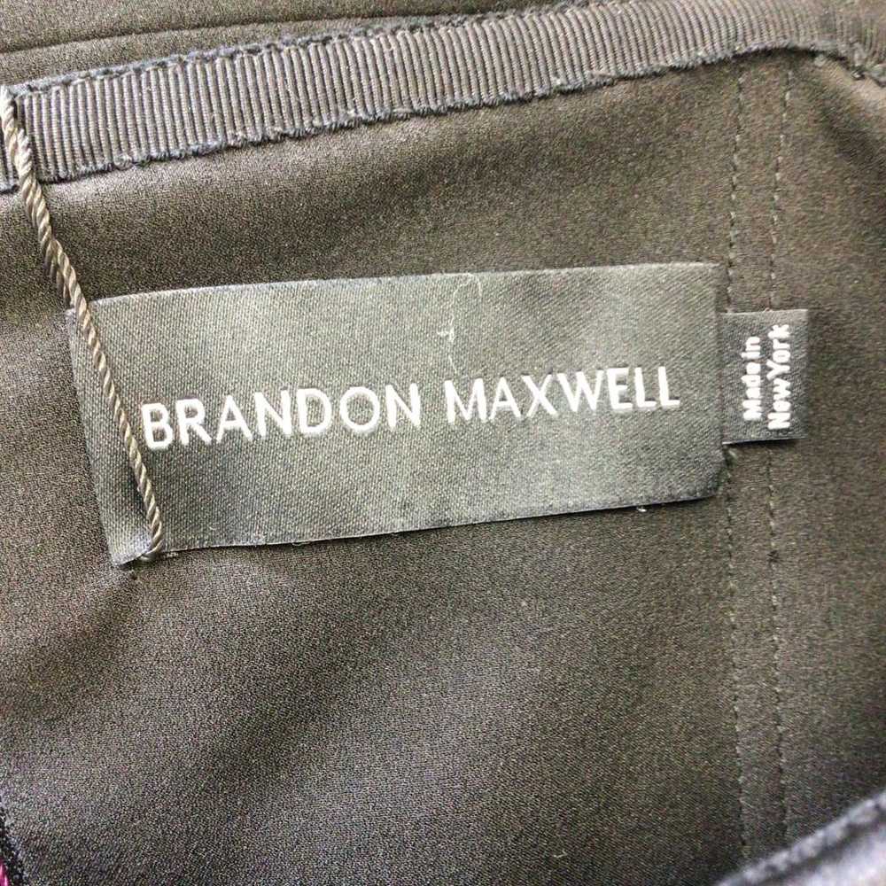 Brandon Maxwell Silk mid-length dress - image 4