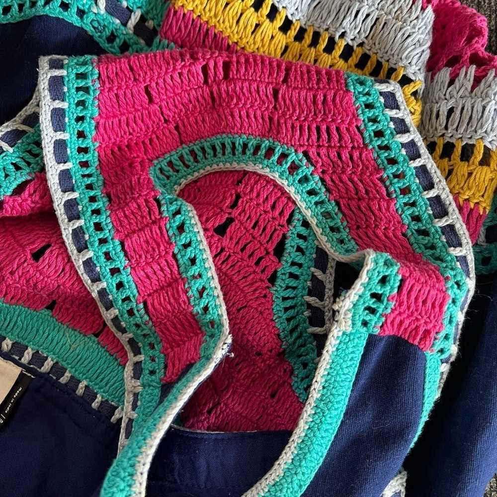 Anthropologie Akemi + Kim Crochet Trim Multi Colo… - image 7