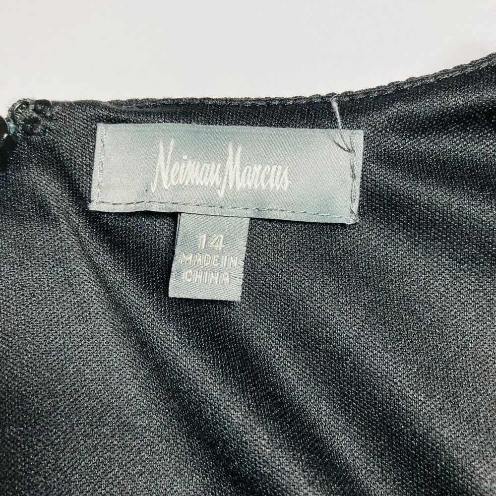 Neiman Marcus Sleeveless Dress Size 14 w/ Gold Be… - image 4