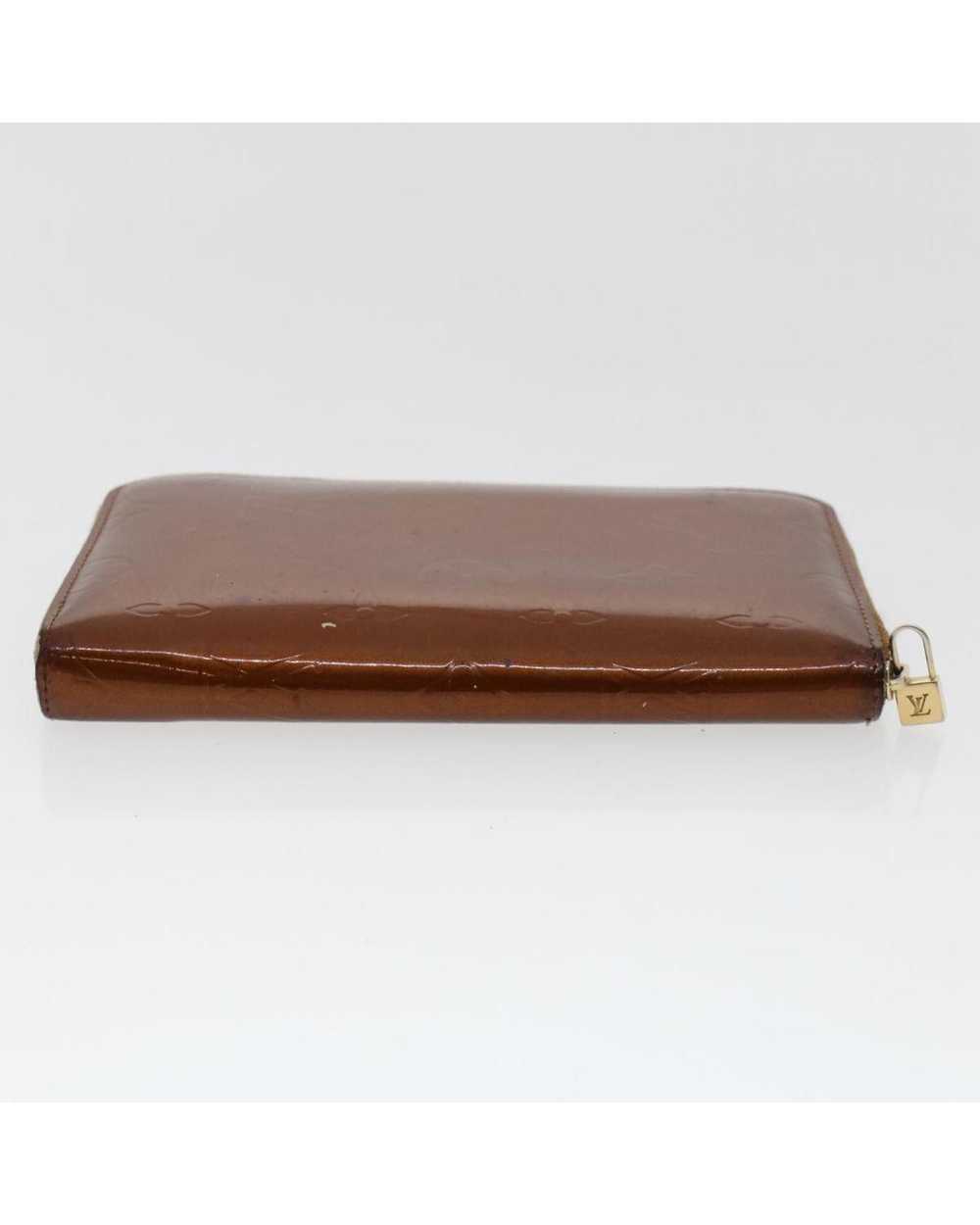 Louis Vuitton Bronze Patent Leather Long Wallet - image 4