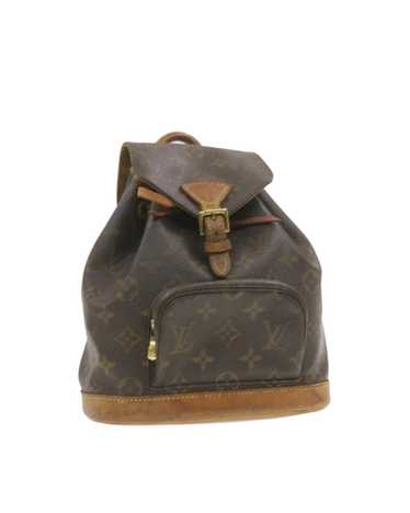 Louis Vuitton MCM PVC Leather Boston Bag with Sho… - image 1