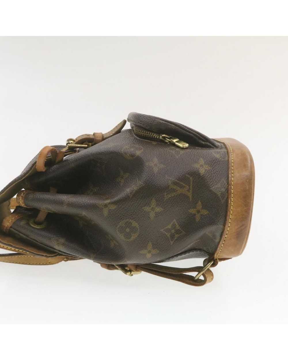 Louis Vuitton MCM PVC Leather Boston Bag with Sho… - image 5