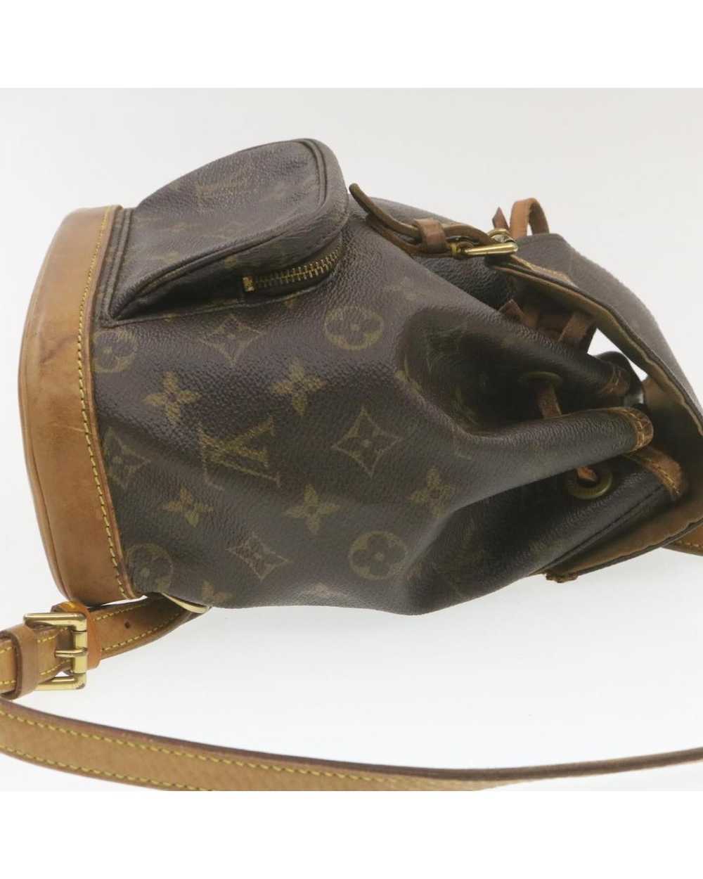 Louis Vuitton MCM PVC Leather Boston Bag with Sho… - image 6