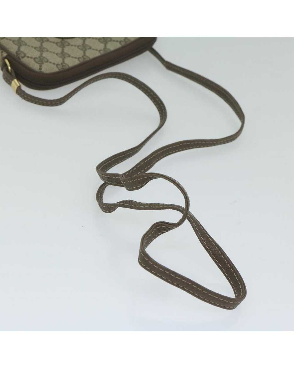 Gucci Beige GG Supreme Shoulder Bag in PVC Leathe… - image 7