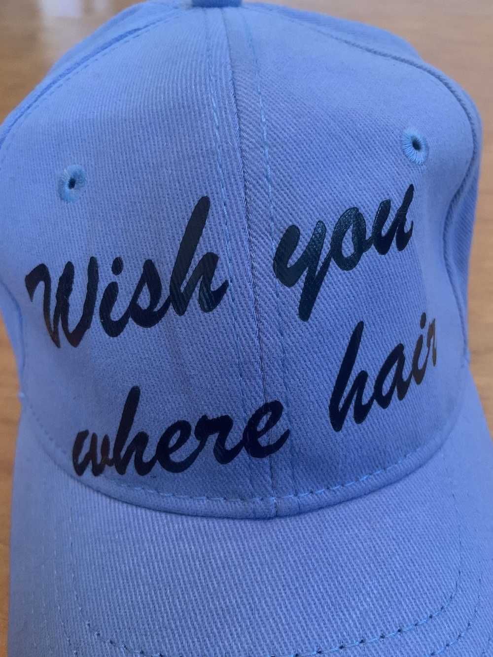 Dad Hat × Other × Vintage Wish You Where Hair Fun… - image 2