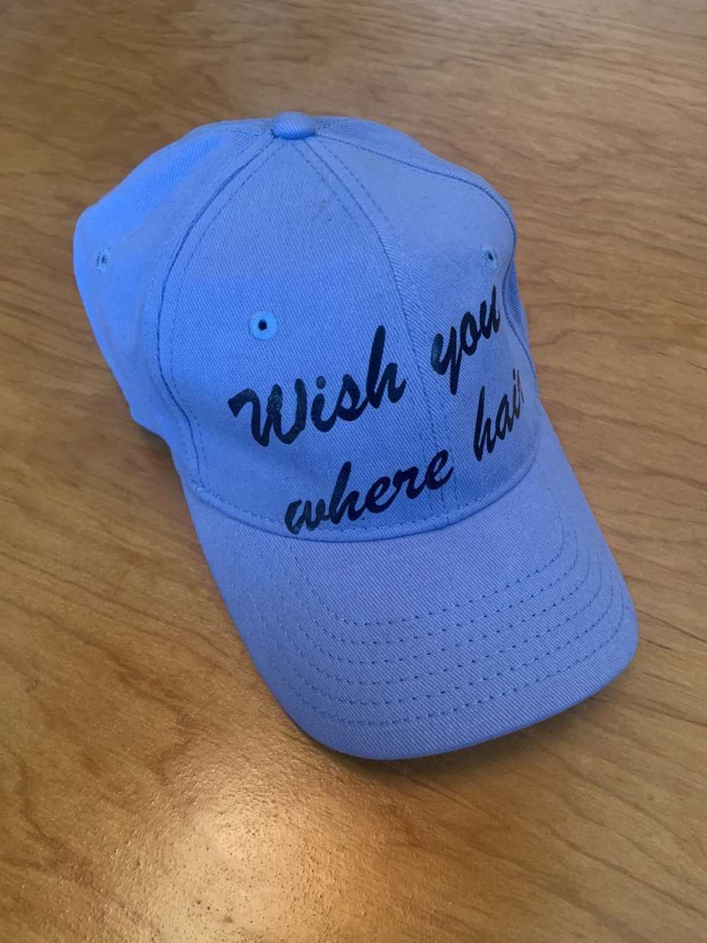 Dad Hat × Other × Vintage Wish You Where Hair Fun… - image 3