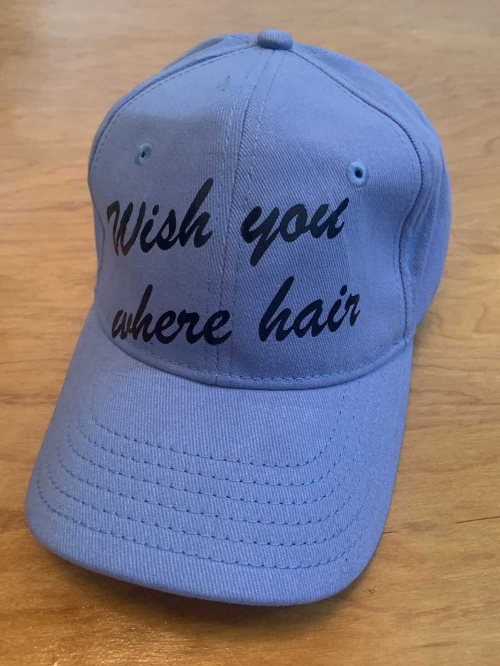 Dad Hat × Other × Vintage Wish You Where Hair Fun… - image 4