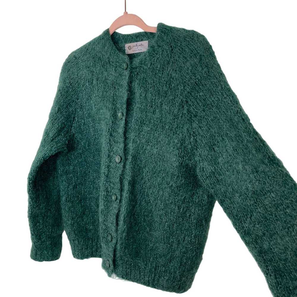Vintage Vintage Womens Sweater Size Medium Green … - image 4
