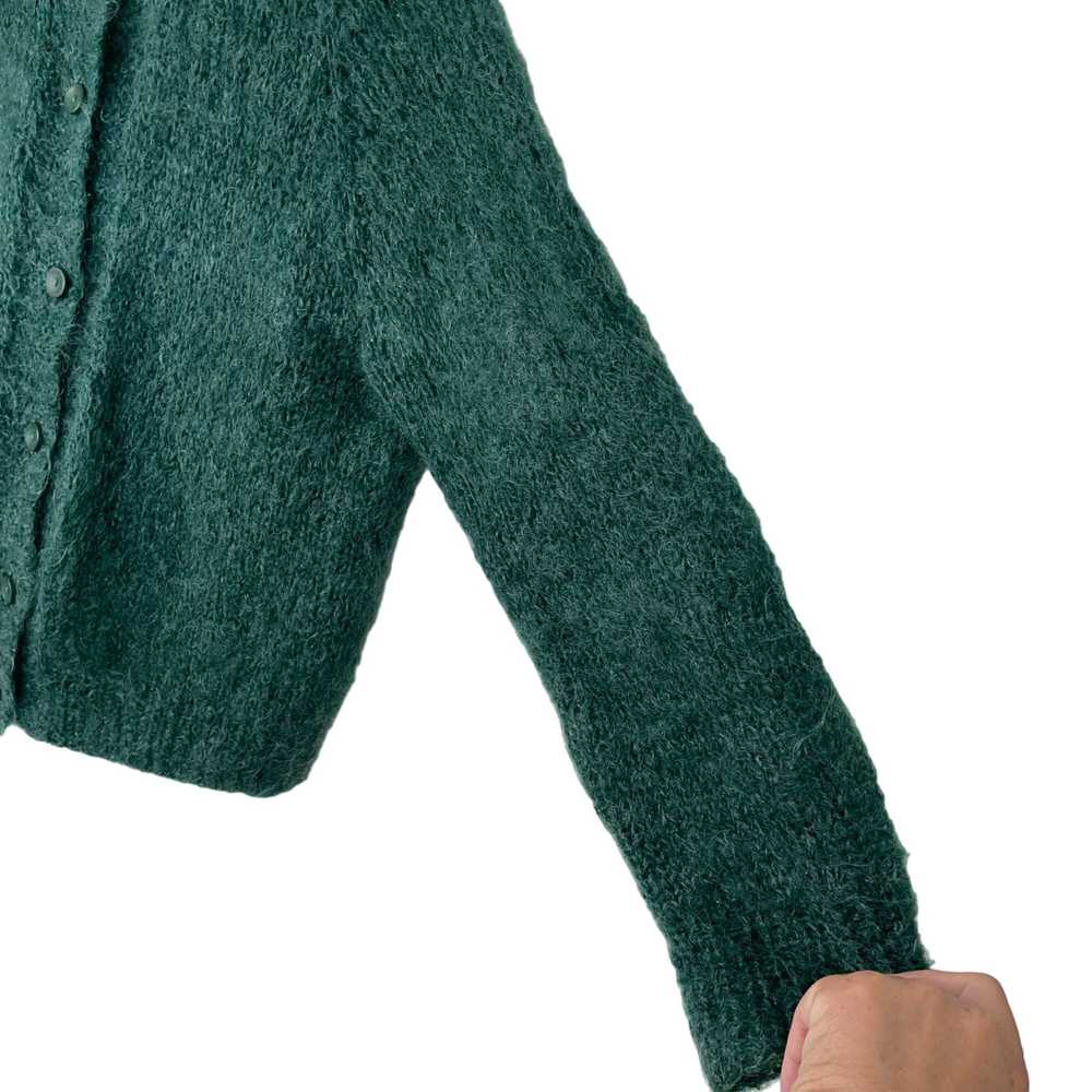 Vintage Vintage Womens Sweater Size Medium Green … - image 8
