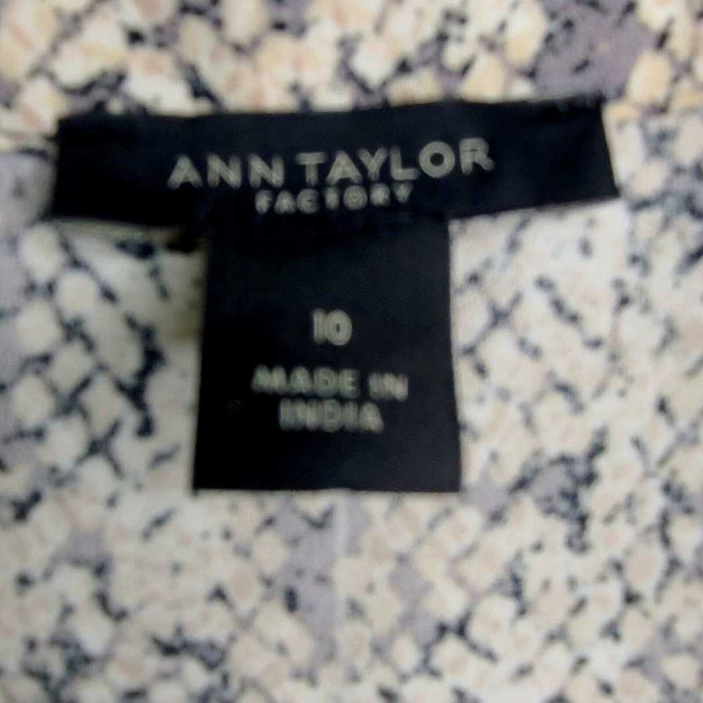 Ann Taylor Factory Womens Size 10 Midi Wrap Dress… - image 7