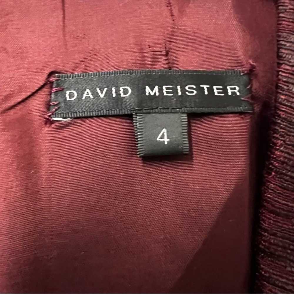 David Meister Sleeveless Square Neck Line Dress S… - image 5
