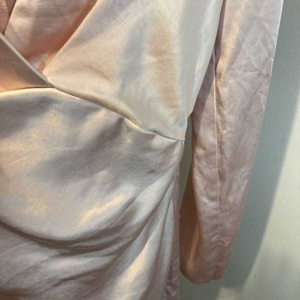 Lulus As Always Pink Satin Mini Dress Womans size… - image 9