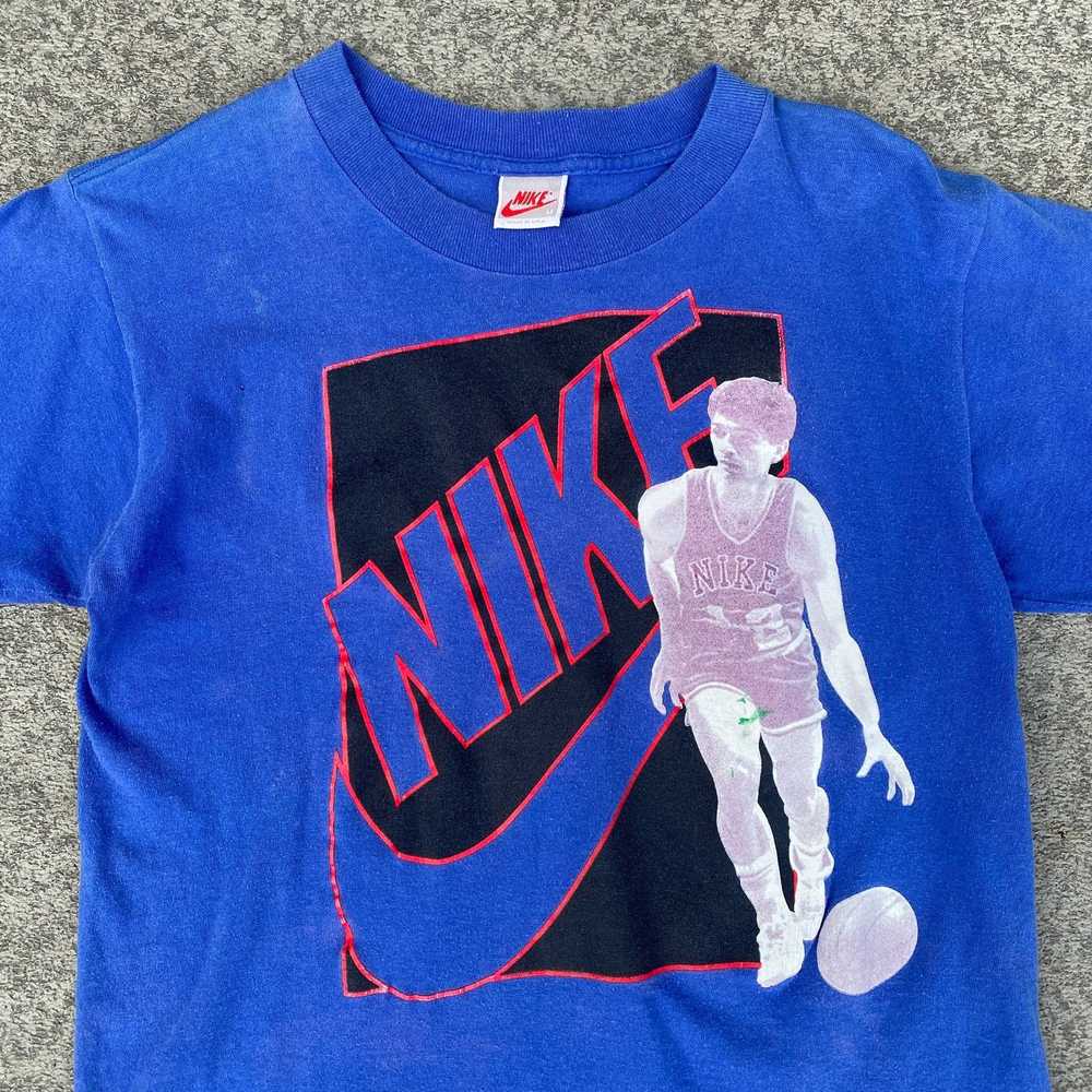 Nike × Vintage Nike 1990's John Stockton Big Logo… - image 2