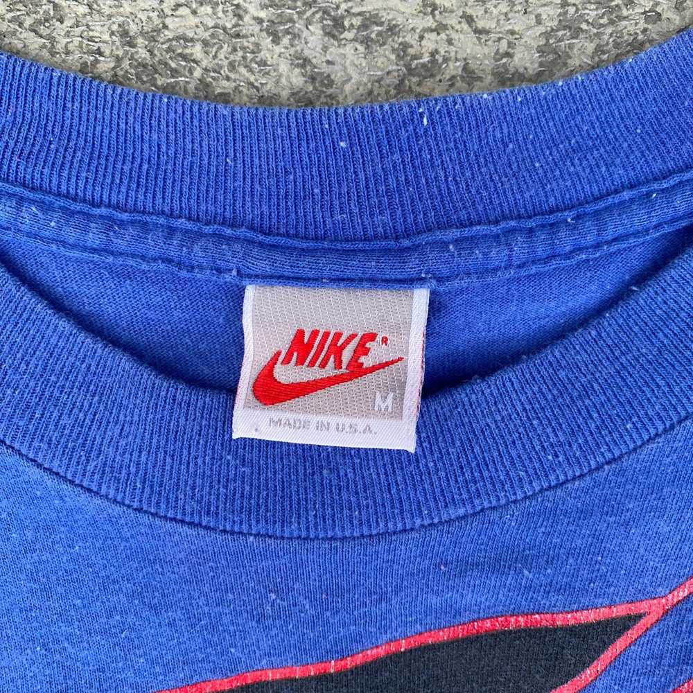 Nike × Vintage Nike 1990's John Stockton Big Logo… - image 4