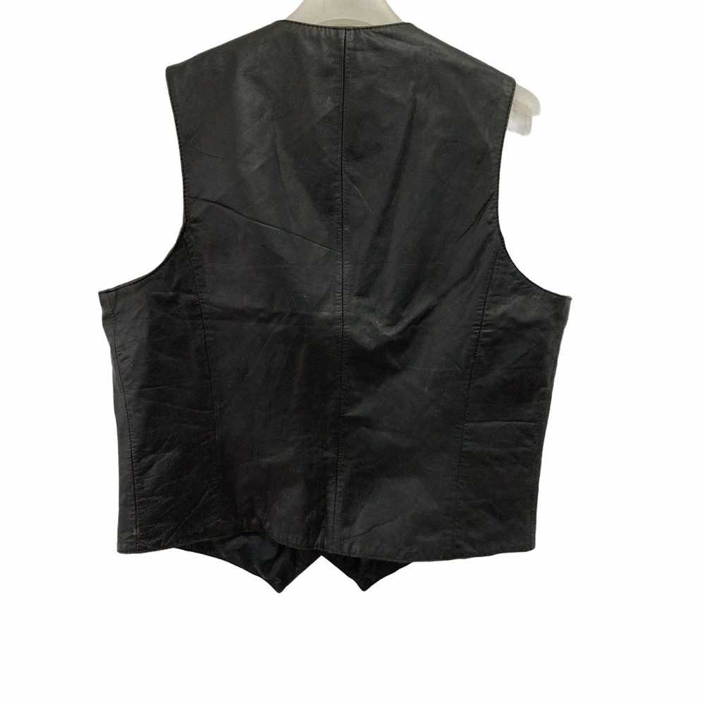 Japanese Brand × Leather × Tracey Vest Berman's T… - image 5