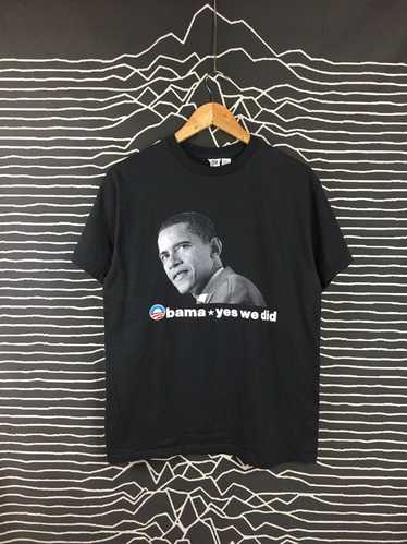 Obama × Rap Tees × Vintage Vtg Y2K Barack Obama Ye