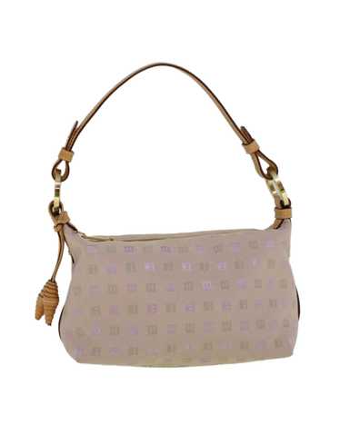 Bally Canvas Pink Shoulder Bag