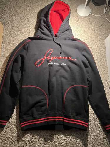 Supreme Supreme contrast embroidered hoodie