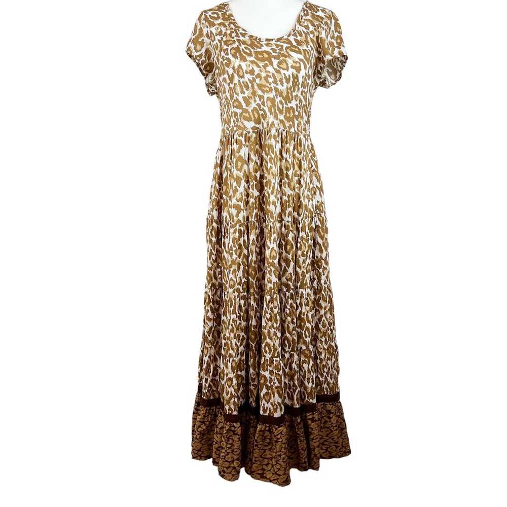 Soft Surroundings Kara Maxi Dress with Ruffle Whi… - image 11